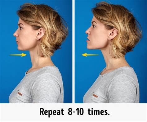 double chin chewing exercises